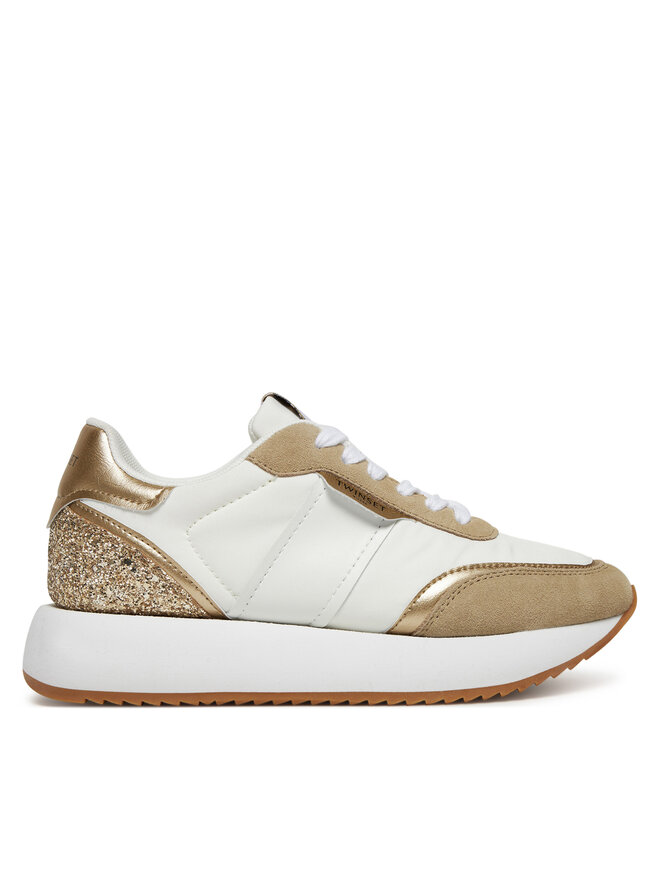 TWINSET Snīkeri TWINSET 251TCP022 Balts