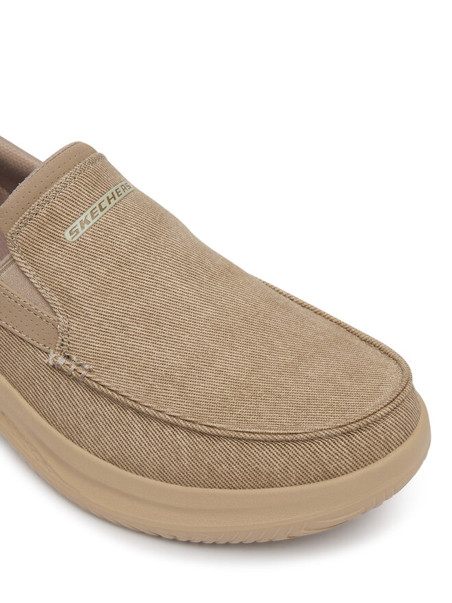 Skechers Туфлі Skechers Relaxed Fit: Hasting - Fielden 205066/TPE Бежевий