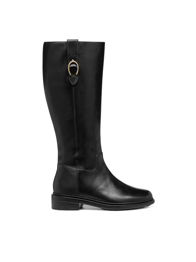 Geox Μπότες Ιππασίας Geox D Walk Pleasure D46TGD 00043 C9999 Μαύρο