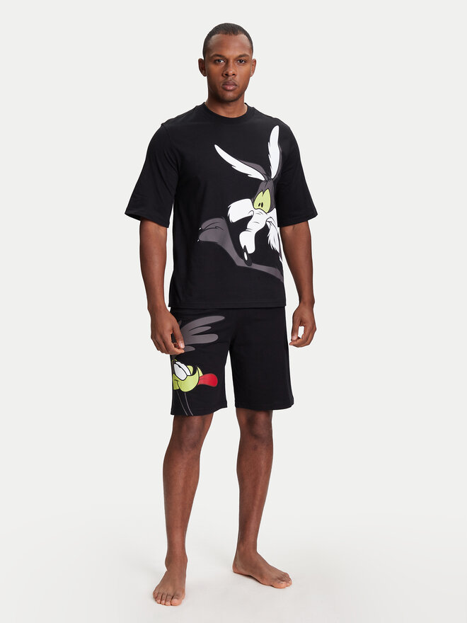 United Colors Of Benetton United Colors Of Benetton Pižama 30964P02V Juoda Regular Fit