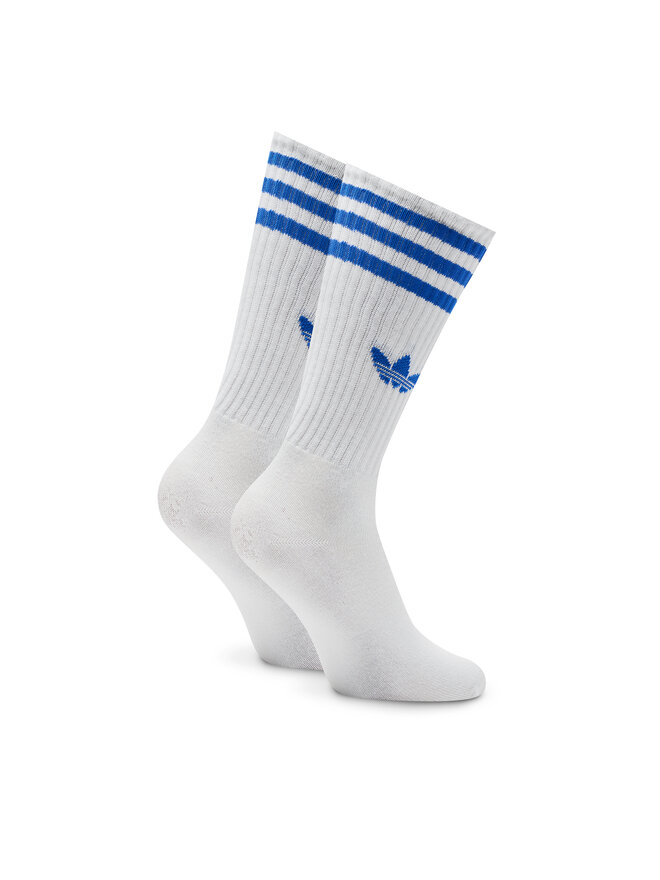 adidas Sada 3 párů vysokých ponožek unisex adidas IX7504 Bílá
