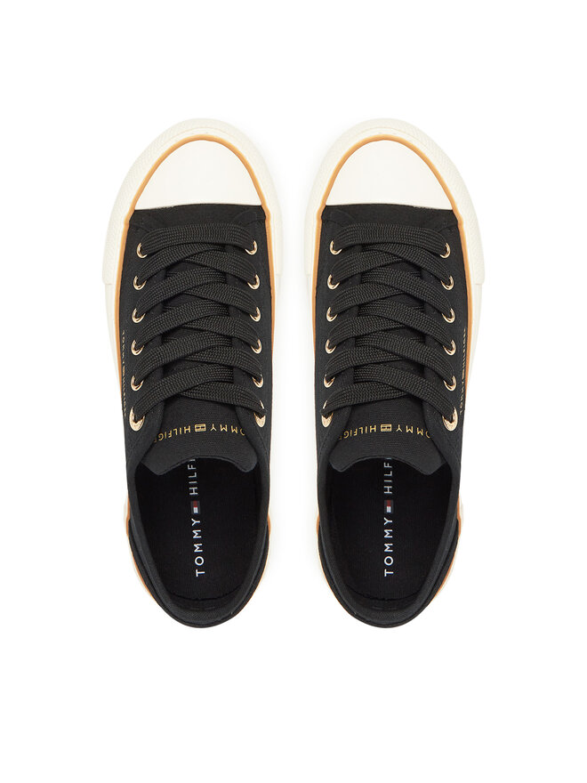 Tommy Hilfiger Кецове Tommy Hilfiger T3A9-33733-0890999 Черен