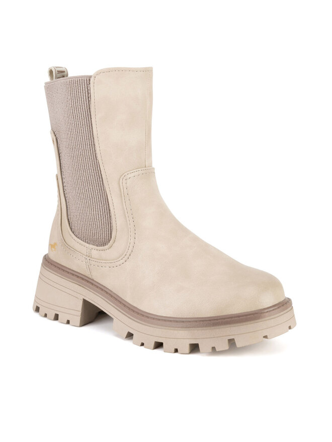 Mustang Stiefeletten Mustang 1469-501 Beige