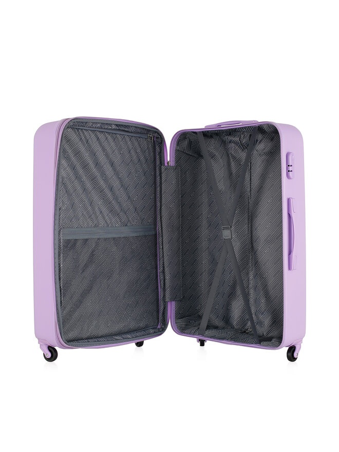 Semi Line Liels koferis Semi Line T5926-3 Violets