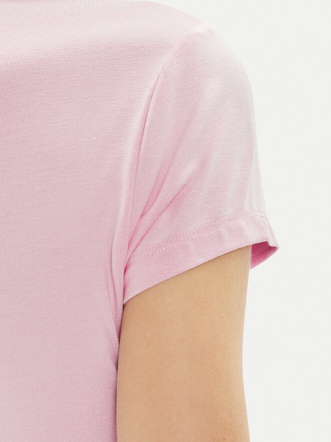 Gina Tricot Gina Tricot T-Shirt 21287 Rosa Slim Fit