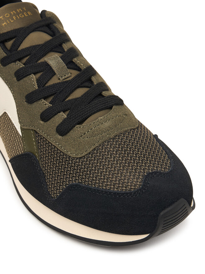 Tommy Hilfiger Sneakers Tommy Hilfiger Core Mix Rummer FM0FM06001 Grün