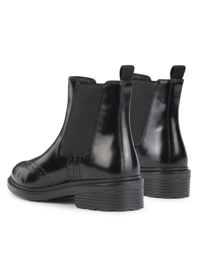 Geox Klassische Stiefeletten Geox D Walk Pleasure D36TGD 00038 C9999 Schwarz
