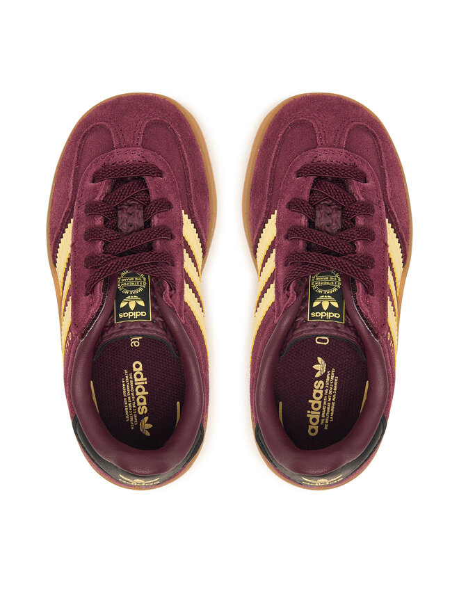 adidas Sneakers adidas Gazelle Indoor Comfort Closure Elastic KI7355 Dunkelrot
