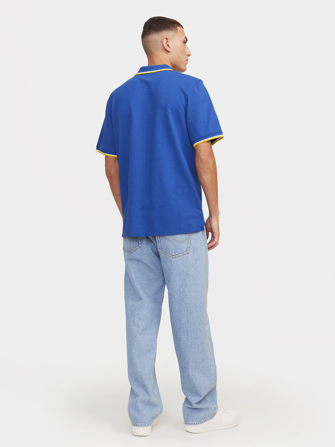 Jack&Jones Jack&Jones Polo marškinėliai Bluwin 12169064 Mėlyna Regular Fit
