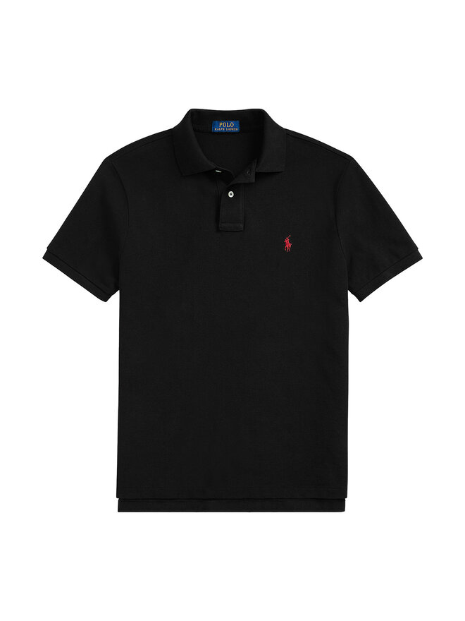 Polo Ralph Lauren Polo Ralph Lauren Polo majica Core Replen 710782592 Črna Custom Slim Fit
