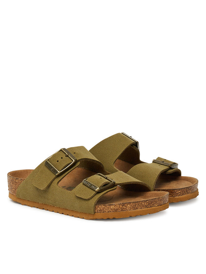 Birkenstock Pantoletten Birkenstock Arizona Kids 1027829 S Grün