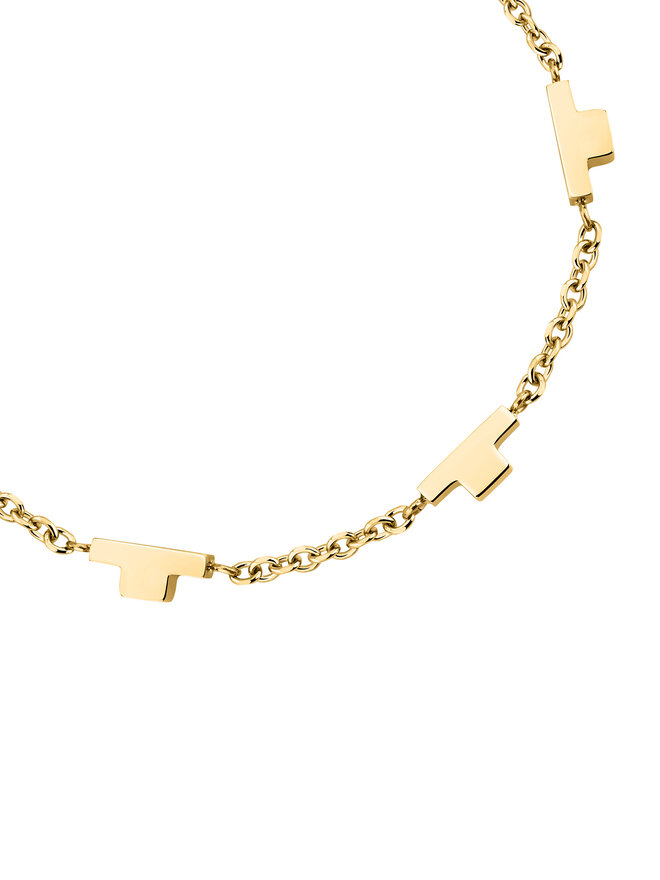 Trussardi Bransoletka Trussardi TJAXC65 Złoty
