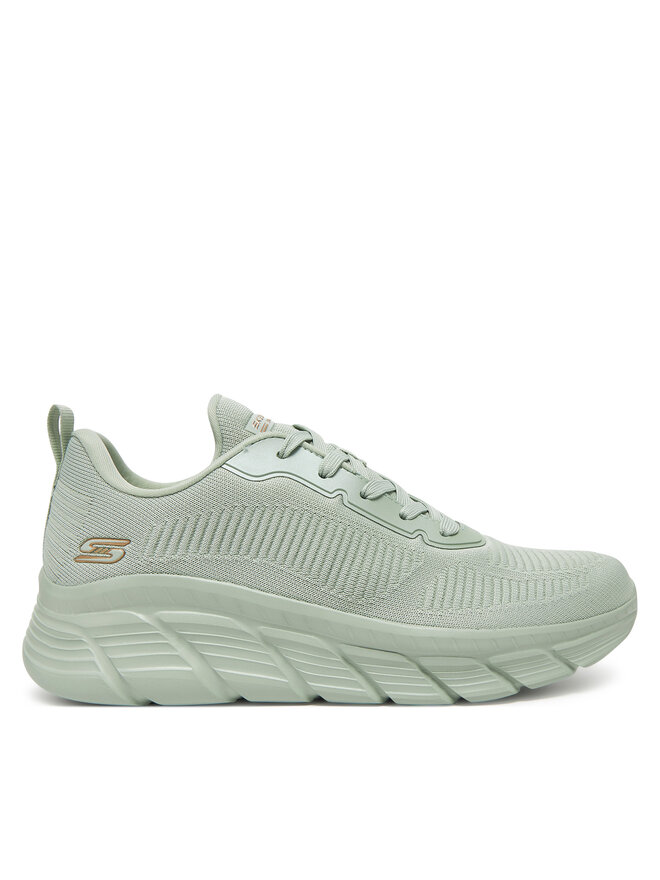 Skechers Sneakersy Skechers Bobs B Flex Hi-Flying Hi 117385/SAGE Zielony