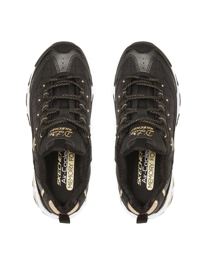 Skechers Сникърси Skechers Ladies Night 149267/BKGD Черен