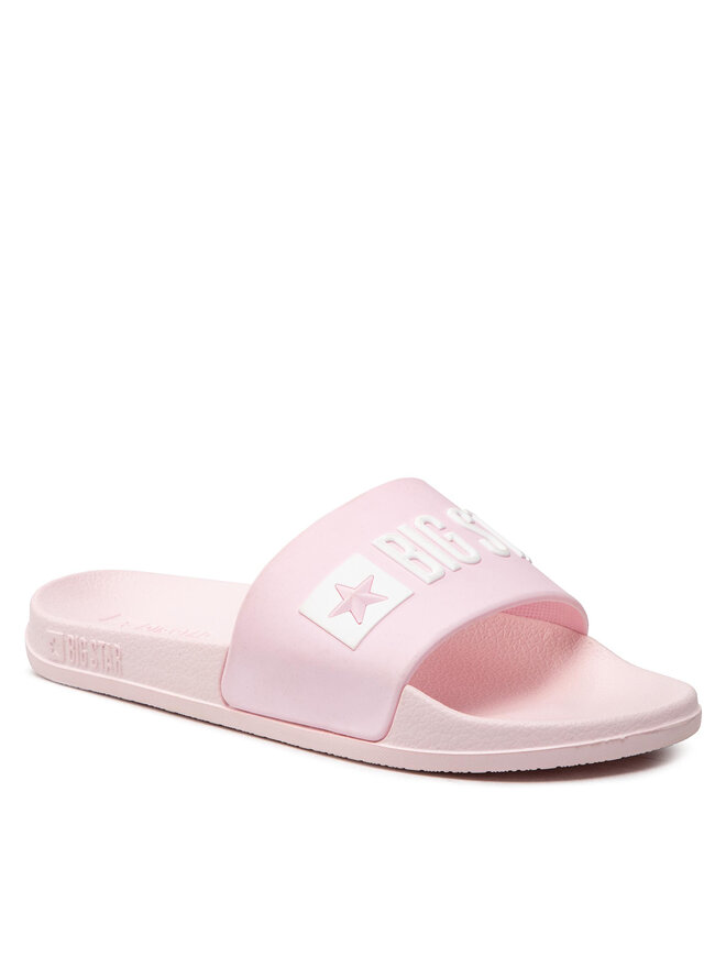 Big Star Shoes Klapki Big Star Shoes FF274A201 Różowy