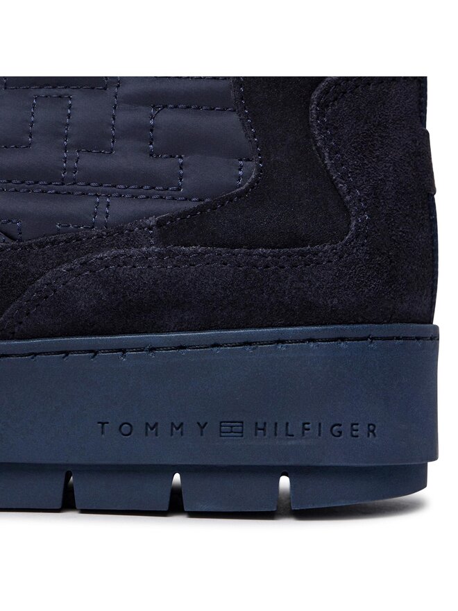Tommy Hilfiger Botas de nieve Tommy Hilfiger Tommy Monogram Snowboot FW0FW07637 Azul