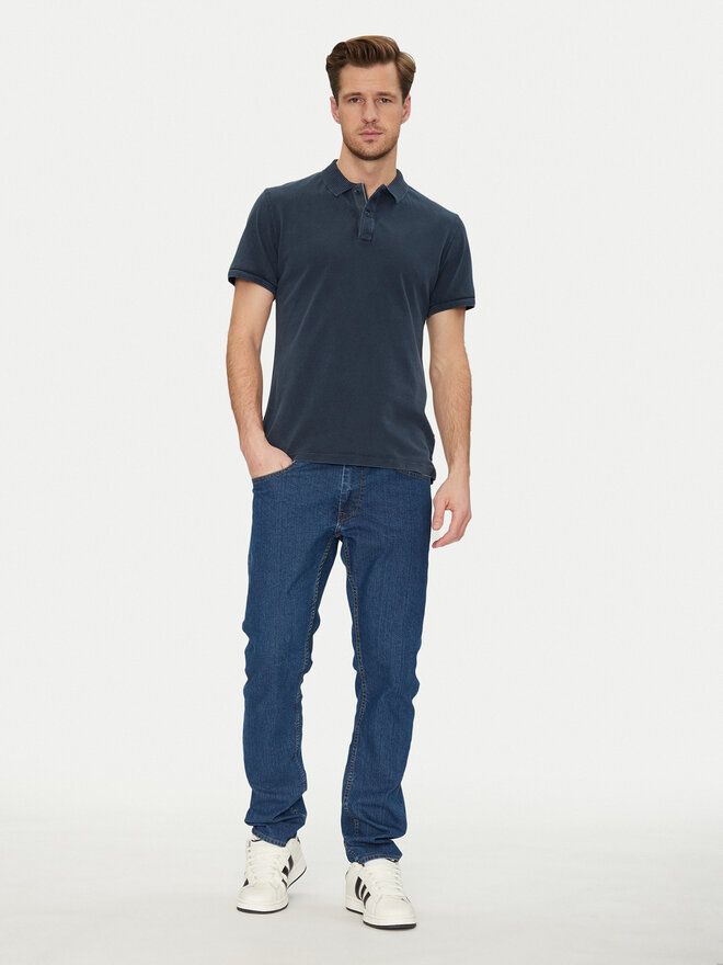 Blend Blend Poloshirt 20717920 Dunkelblau Regular Fit