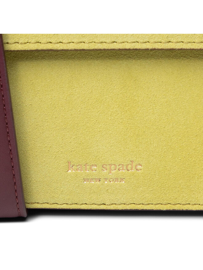Kate Spade Handtasche Kate Spade Mystery Suede Small Shoulder Bag PXRUB212 Grün