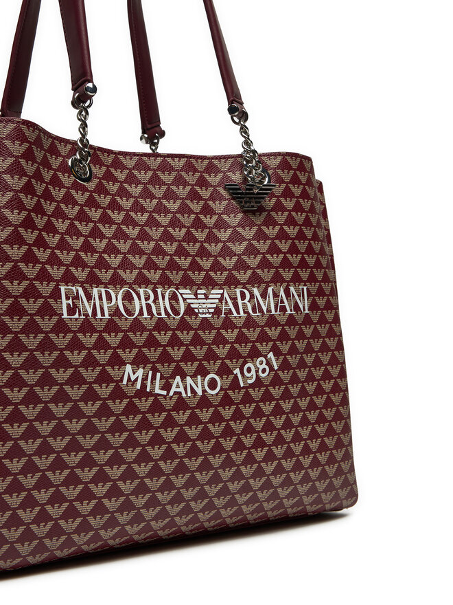 Emporio Armani Ročna torba Emporio Armani Y3D158 YWS0E 80801 Rjava