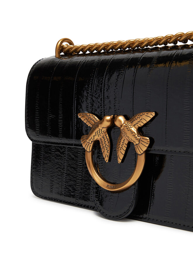PINKO Τσάντα PINKO Love One Mini Dc PE 25 PLTT 100074 A1VE Μαύρο