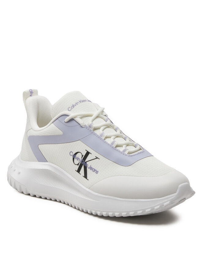 Calvin Klein Jeans Sneakers Calvin Klein Jeans Eva Runner Low Lace Mix Ml Wn YW0YW01442 Weiß