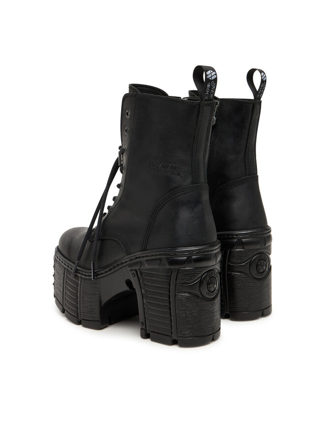 NEW ROCK Schnürschuhe NEW ROCK M-TM001-C2 Schwarz