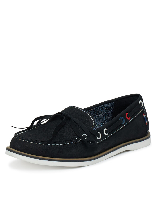 Beverly Hills Polo Club Μοκασίνια Beverly Hills Polo Club WI16-SKIPER-01 Μαύρο