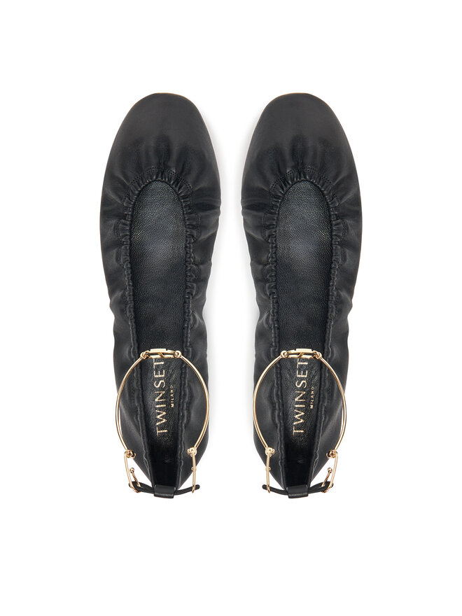 TWINSET Балеринки TWINSET 251TCP150 Черен
