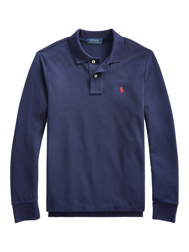 Polo Ralph Lauren Polo Ralph Lauren Поло 323708858024 Cиній Slim Fit