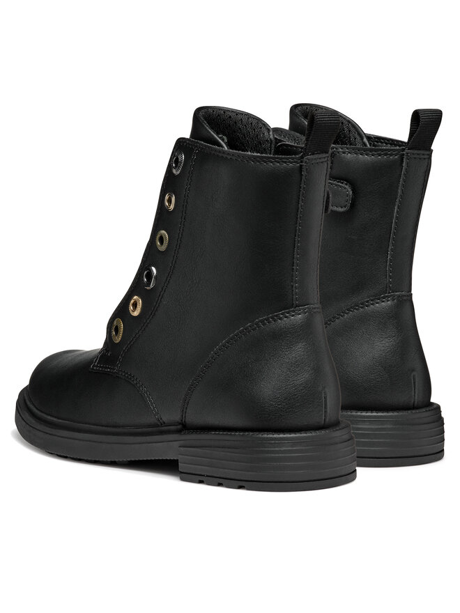 Geox Škornji Geox J Eclair J569QP 000BC C9999 M Črna