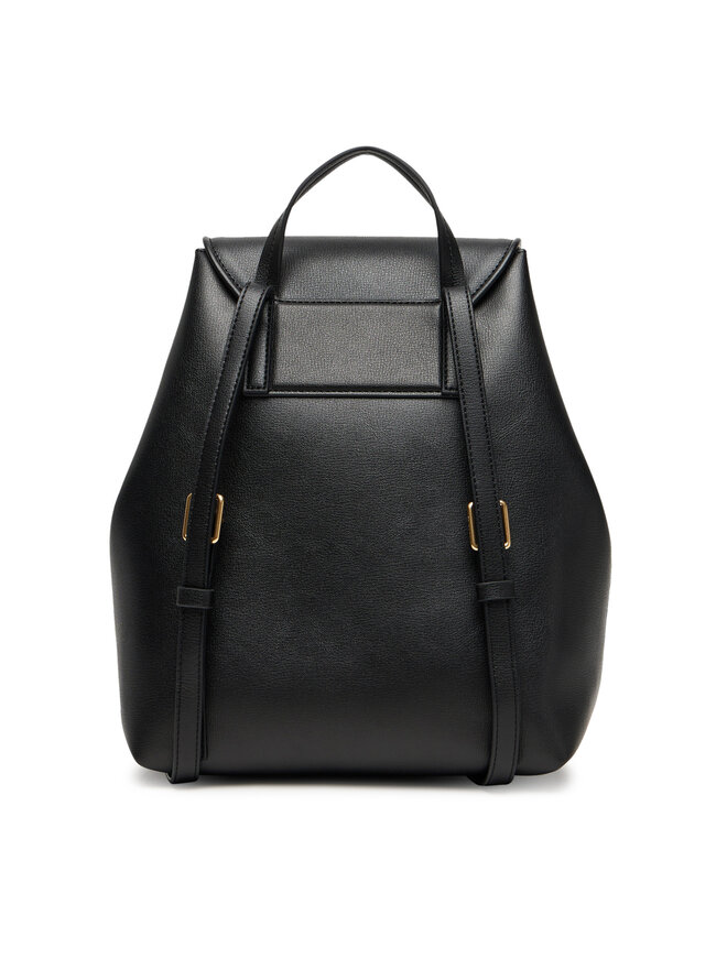 Calvin Klein Σακίδιο Calvin Klein Foil Logo Flap Backpack LV04F3297G Μαύρο