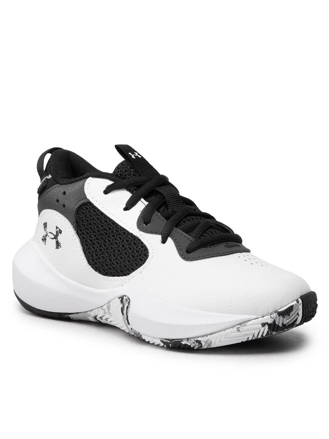 Under Armour Basketbalové boty Under Armour Ua Ps Lockdown 6 3025618-101 Bílá