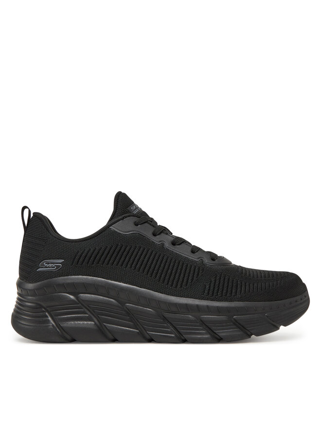 Skechers Sneakersy Skechers Bobs B Flex Hi-Flying Hi 117385/BBK Čierna