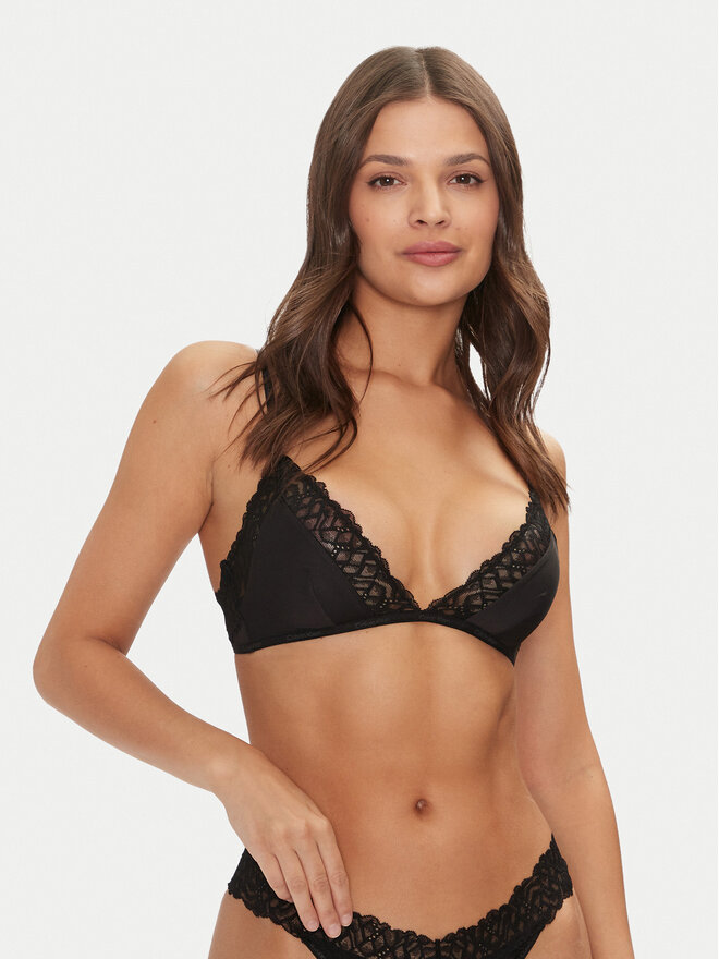 Calvin Klein Underwear Calvin Klein Underwear Bralette melltartó 000QF7828E Fekete