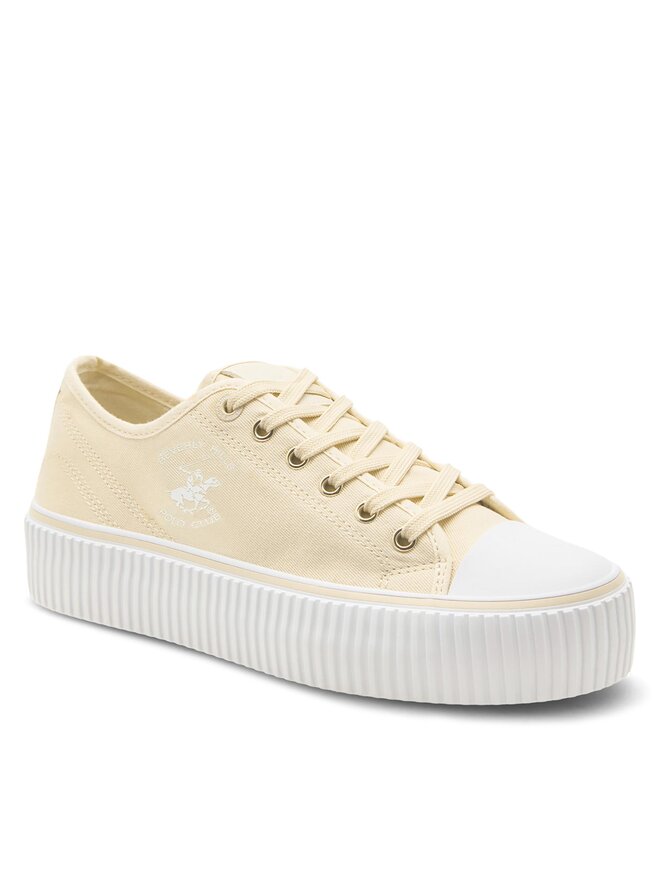 Scarpe da ginnastica Beverly Hills Polo Club W BHPC027M Ecru escarpe