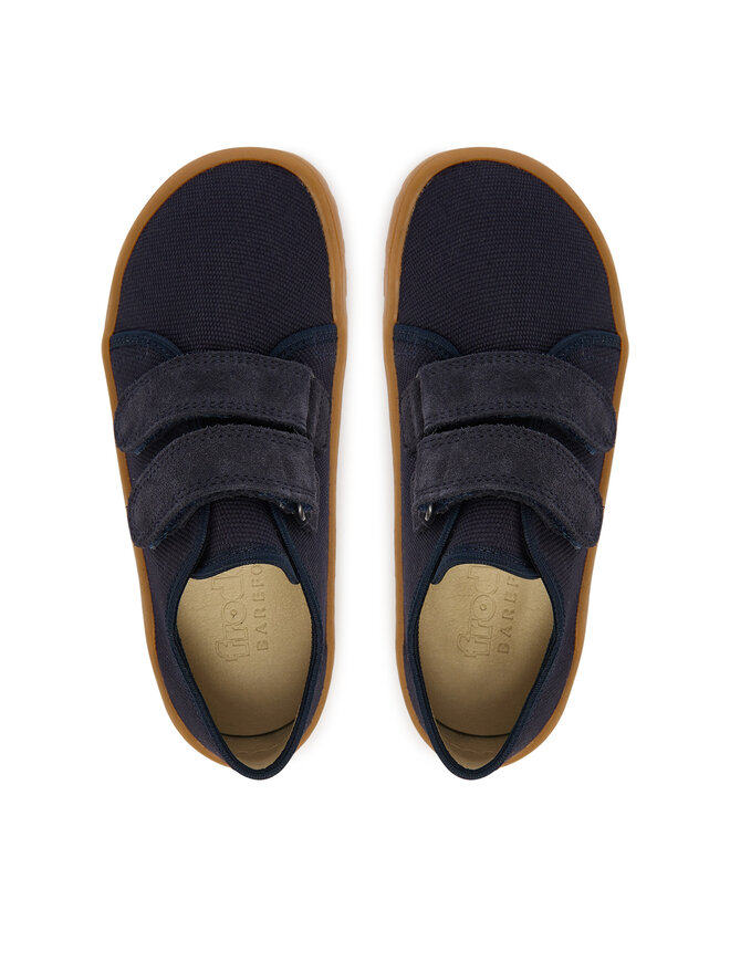 Froddo Hausschuhe Froddo Barefoot Canvas G1700440-2 D Dunkelblau