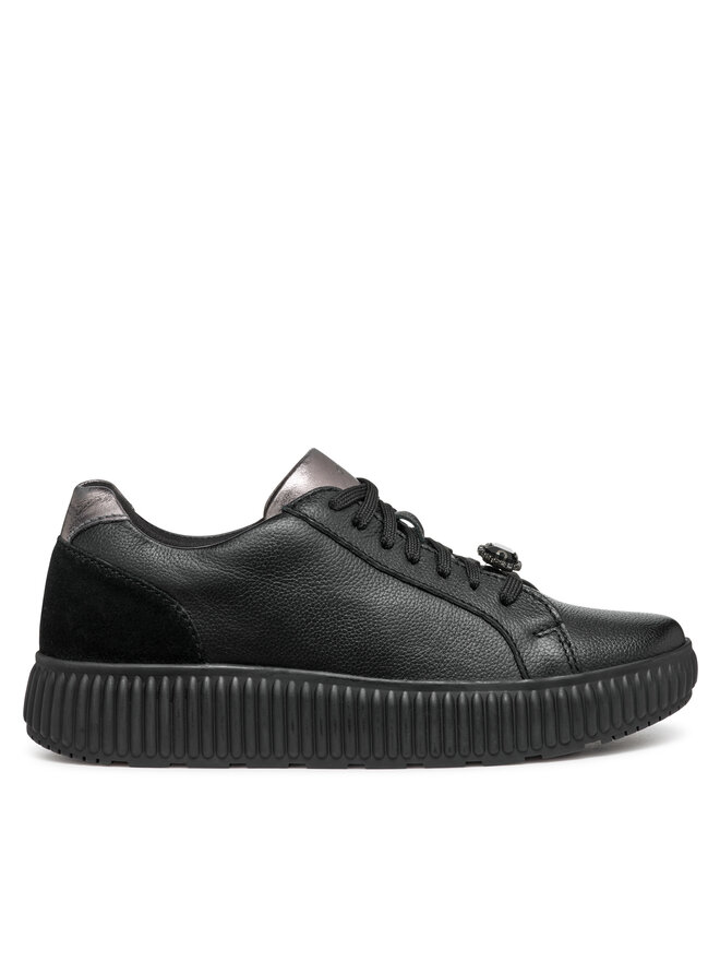 Geox Sneakers Geox D Graisy D46XFG 04622 C9999 Nero
