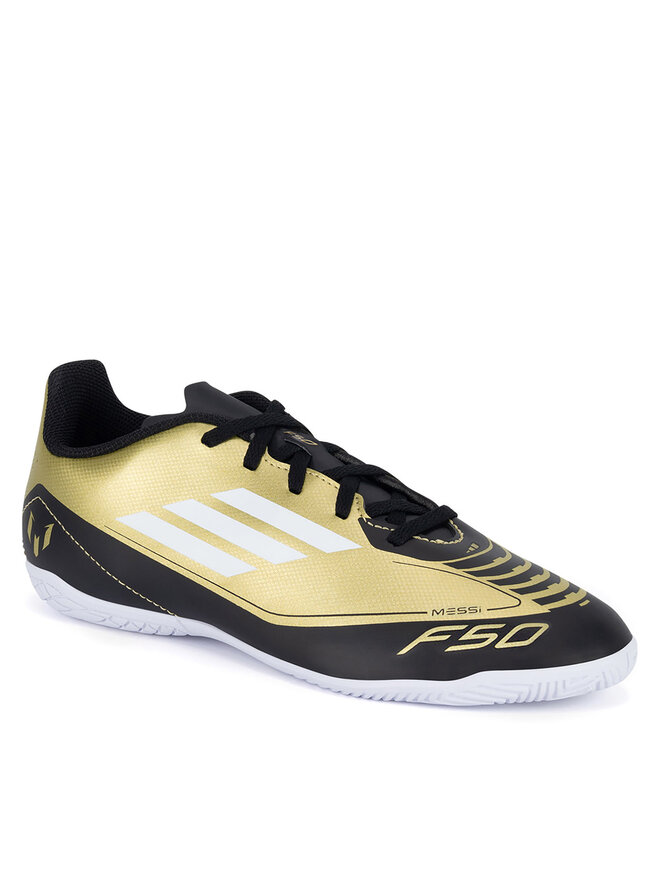 adidas Sneakersy adidas F50 CLUB IN J MESSI IG9326 Złoty