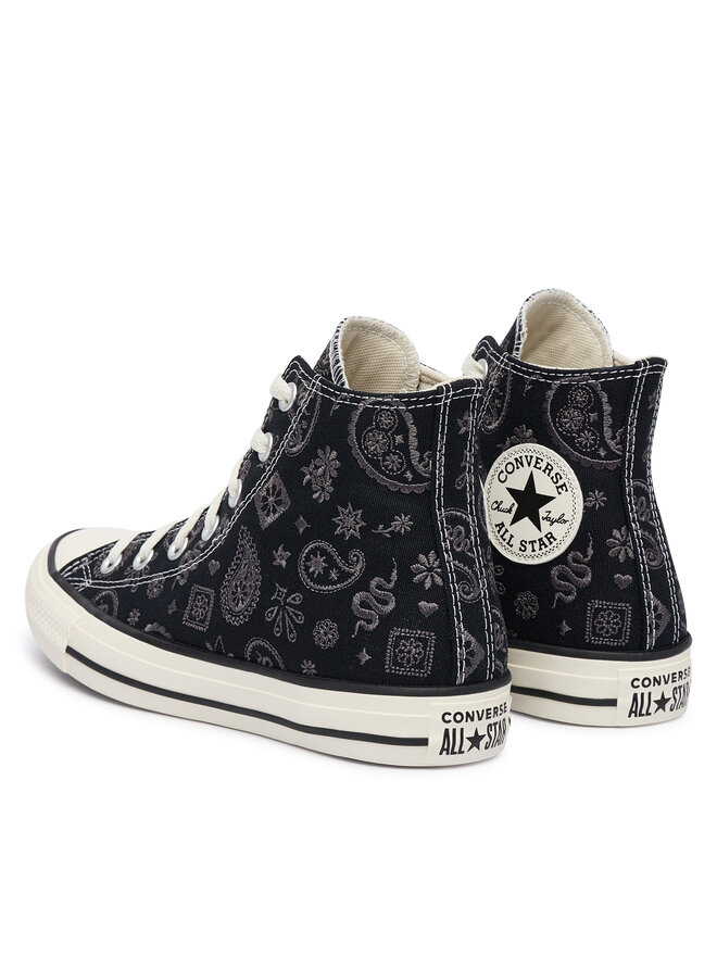 Converse Sneakers aus Stoff Converse Chuck Taylor All Star Paisley Pop A19184C Schwarz