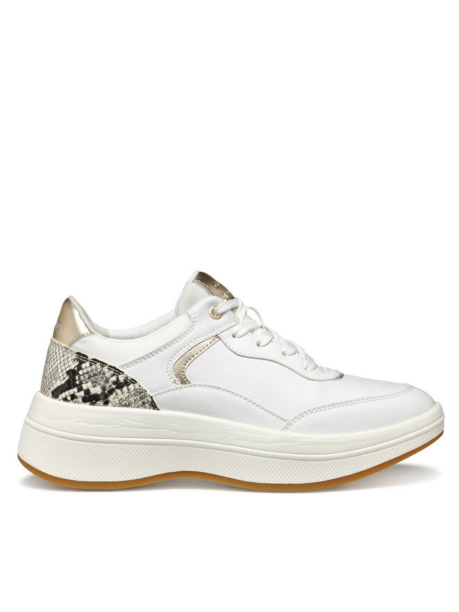 Geox Sneakers Geox D Spherica Ecub-3 D46WTB 0BCAR C0405 Alb