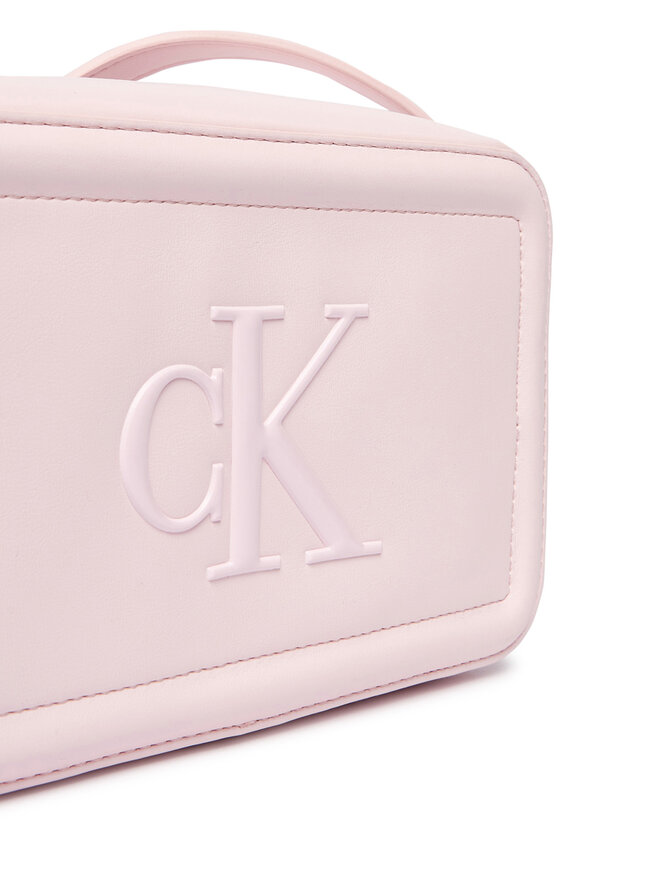 Calvin Klein Handtasche Calvin Klein Bold Ck Camera Bag LV04F3220G Rosa