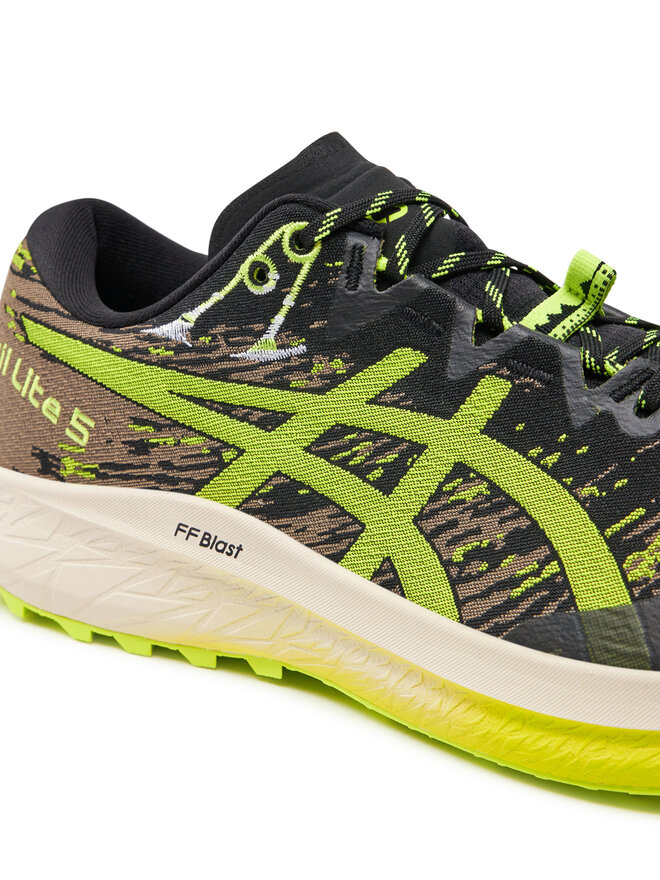Asics Маратонки за бягане Asics Fuji Lite 5 1011B889 Черен