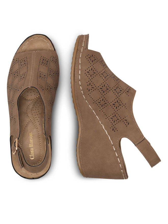 Clara Barson Sandalen Clara Barson WYL05010-31 Braun
