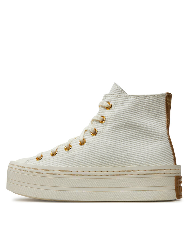 Converse Sneakers Converse Chuck Taylor All Star Modern Lift Platform Corduroy A07204C Μπεζ