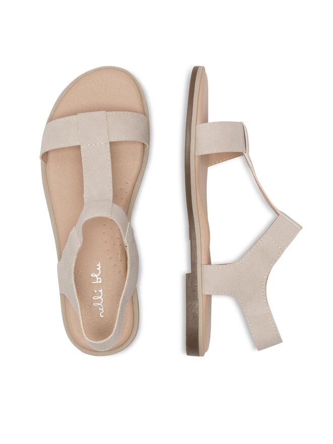 Nelli Blu Sandalias Nelli Blu CS166-3 Beis