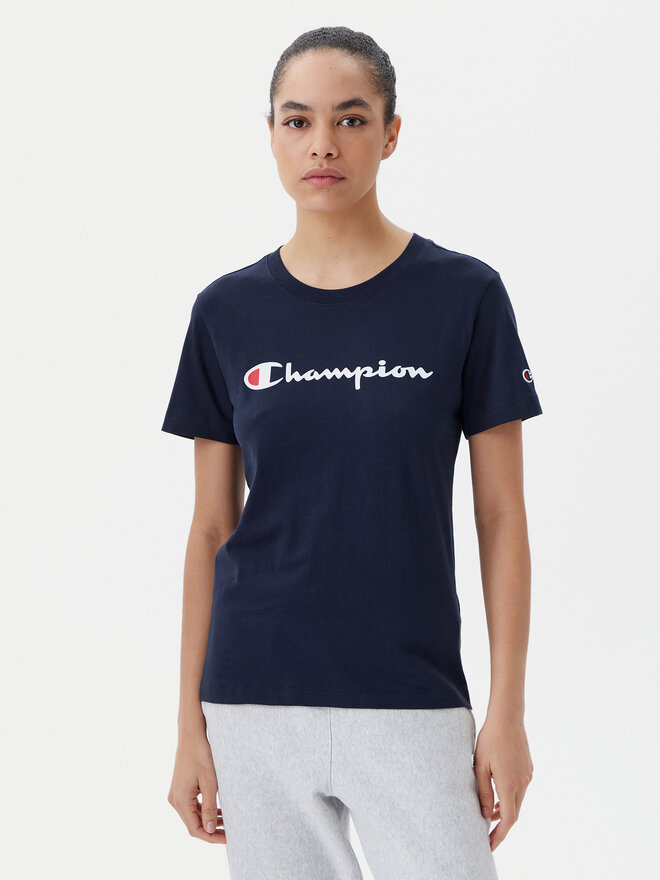 Champion Champion Póló 118090 Sötétkék Slim Fit