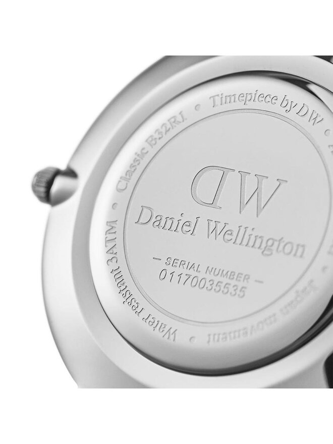 Daniel Wellington Zegarek Daniel Wellington Classic Sterling DW00100162 Srebrny