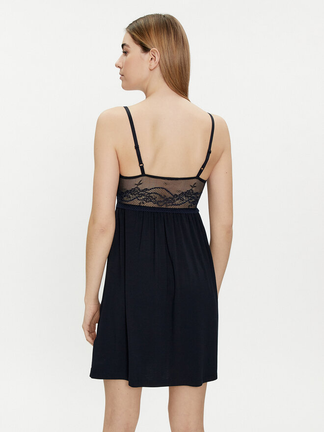 Tommy Hilfiger Tommy Hilfiger Spavaćica UW0UW03578 Tamnoplava