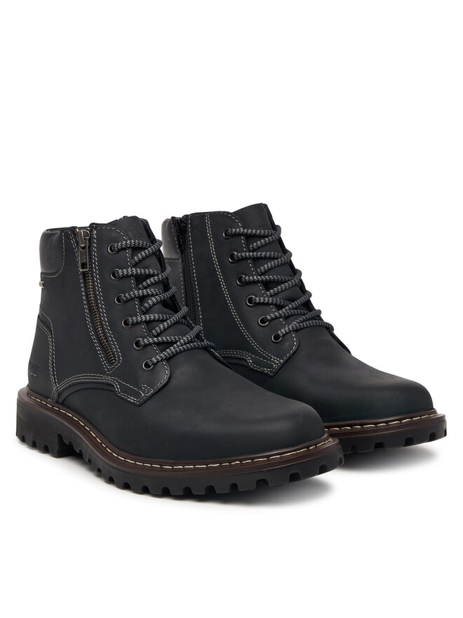 Josef Seibel Schnürstiefeletten Josef Seibel Chance 67 21967-MA86 Schwarz