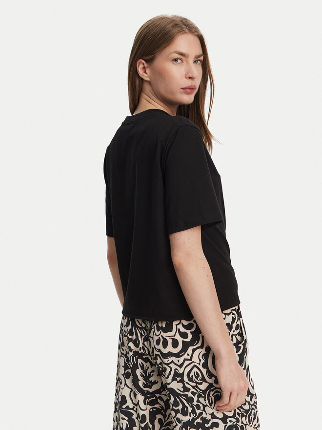 ViCOLO ViCOLO T-Shirt UD0043 Μαύρο Regular Fit